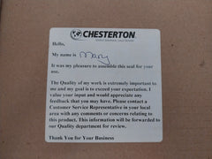 Chesterton 732-39/40 Su Tc Stationary O-ring Seal Kit Size 39/40 Shaft Size 4