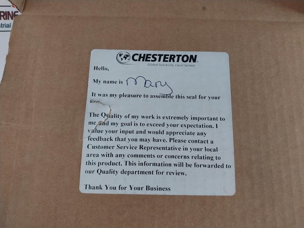 Chesterton 880-39 RU CB/S Mechanical Seal 5” 880