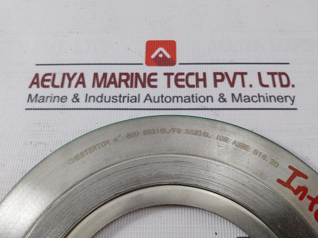 Chesterton Asme B16.20 Spiral Wound Gasket 4” 600 Ss316L/Fg