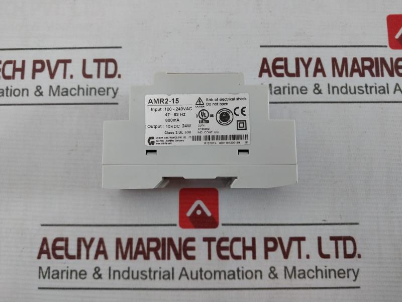 Chinfa Amr2-15 Power Supply 600 Ma 15Vdc 24W 100-240Vac