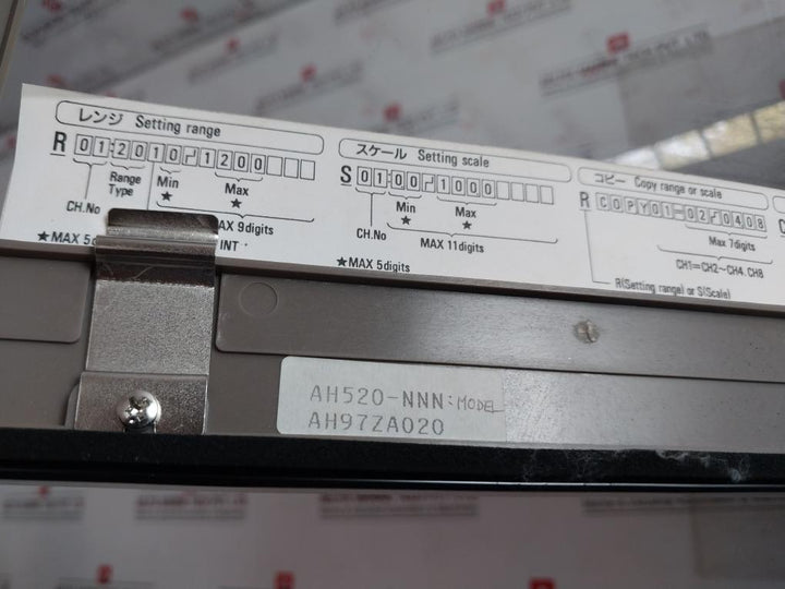 Chino Ah Hybrid Memory Recorder Ah97Za020 25Mm/H Rev.C Ah520-nnn