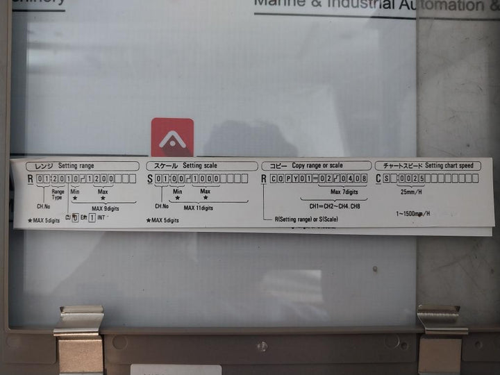 Chino Ah Hybrid Memory Recorder Ah97Za020 25Mm/H Rev.C Ah520-nnn