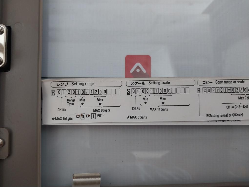 Chino Ah Hybrid Memory Recorder Ah97Za020 25Mm/H Rev.C Ah520-nnn