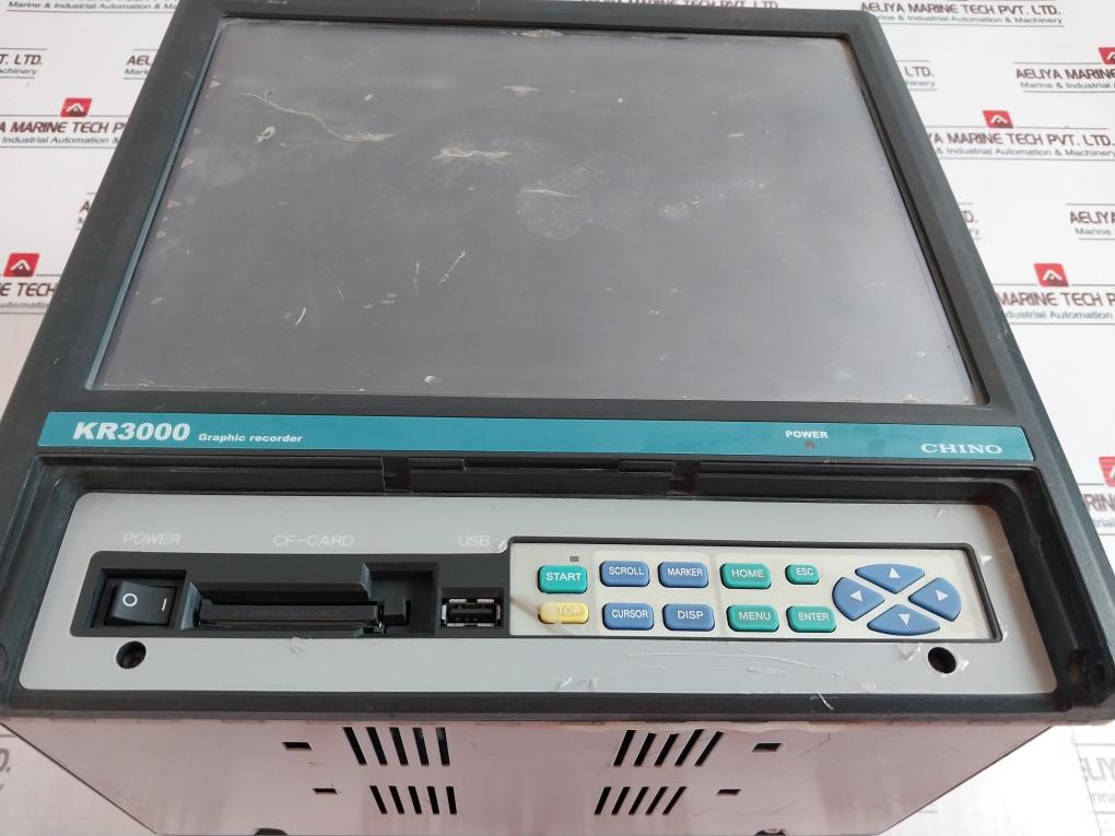 Chino Kr3000 Graphic Recorder Kr3140Gn2A 100-240Vac 50/60Hz