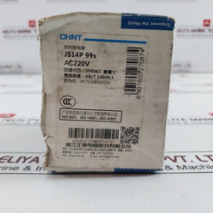 Chint Electric Js14P Electrical Time Relay Ac220V 50Hz 5A 1-99 Sec