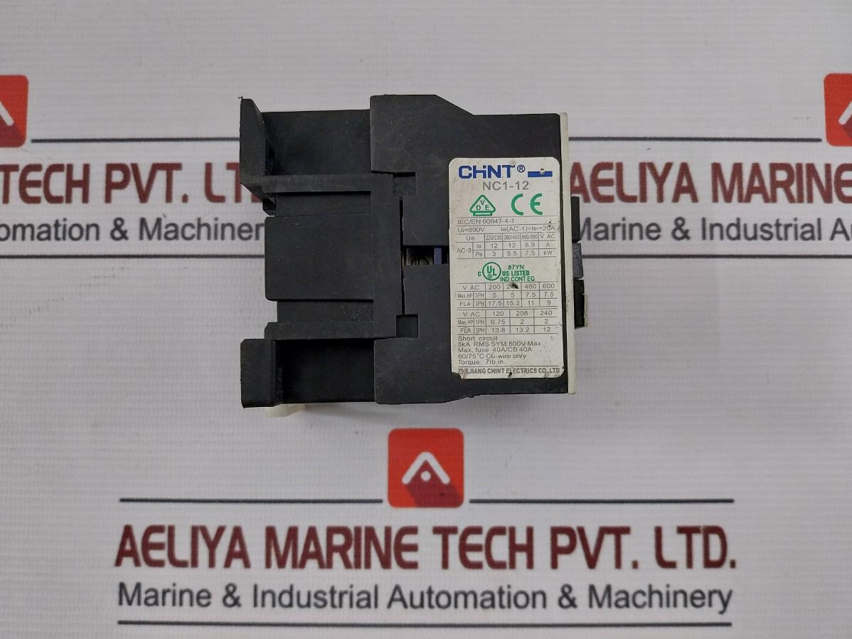 Chint Nc1-1201 Contactor 690V Max 230V 50Hz