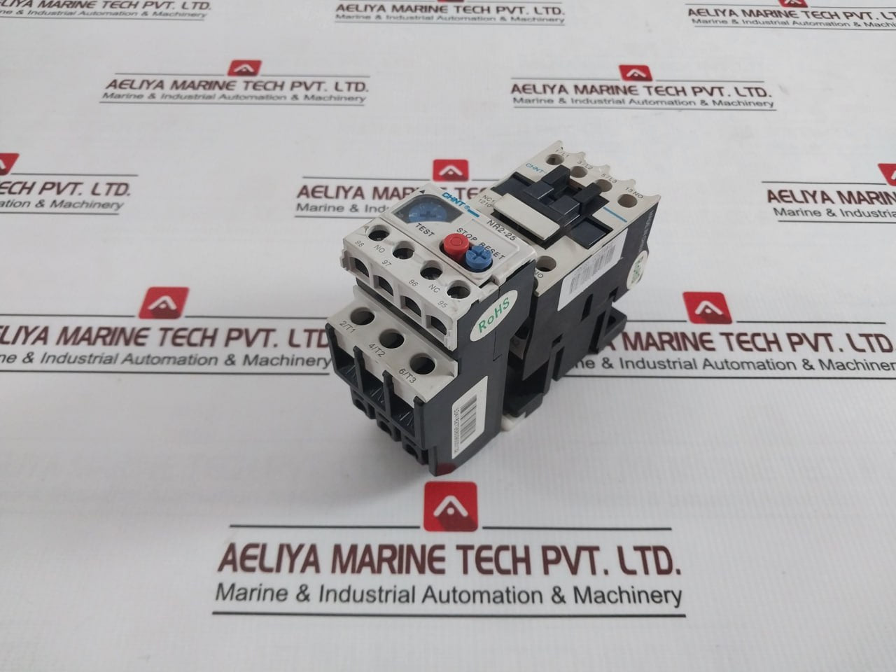 Chint Nc1-1210 Ac Contactor 600V W/ Nr2-25 Thermal Overload Relay 9-13A Assy