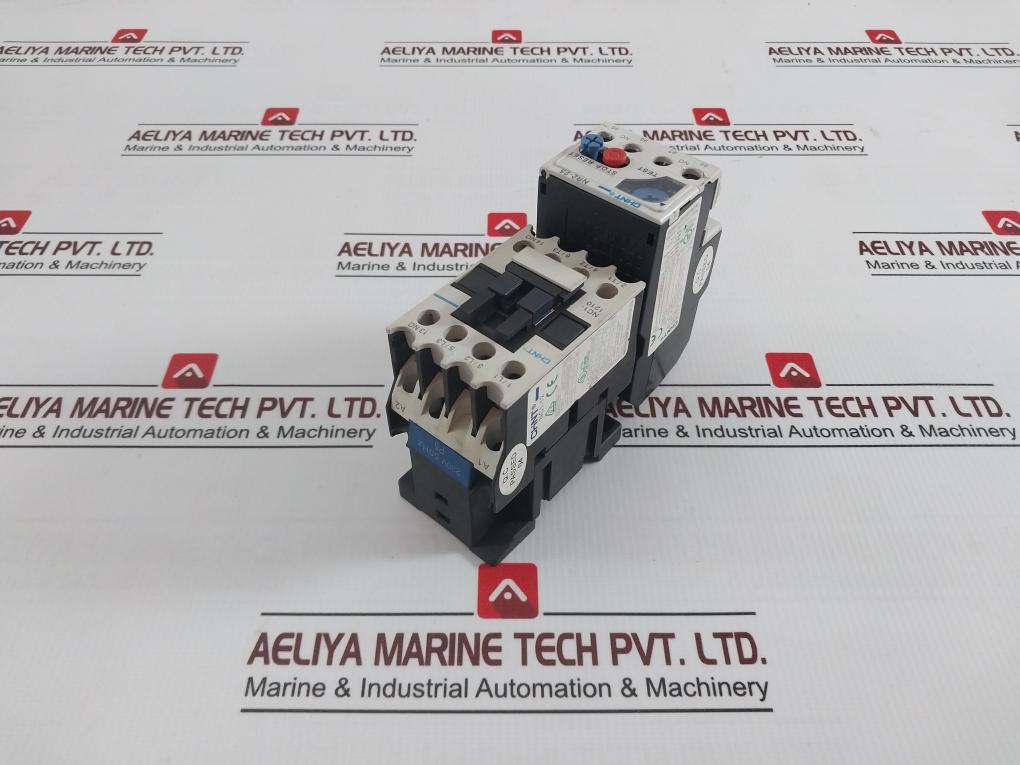 Chint Nc1-1210 Ac Contactor 600V W/ Nr2-25 Thermal Overload Relay 9-13A Assy
