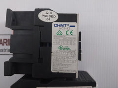Chint Nc1-1210 Ac Contactor 600V W/ Nr2-25 Thermal Overload Relay 9-13A Assy