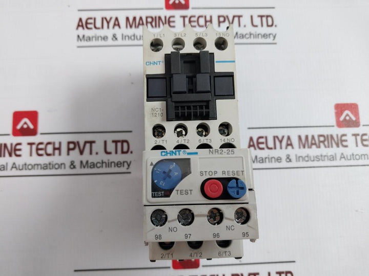 Chint Nc1-1210 Motor Contactor With Nr2-25 Thermal Overload Relay 230V 50Hz