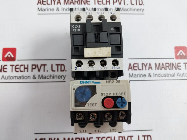 Chint Nr2-25 Ac Contactor With Thermal Overload Relay 220-230V 50-60Hz