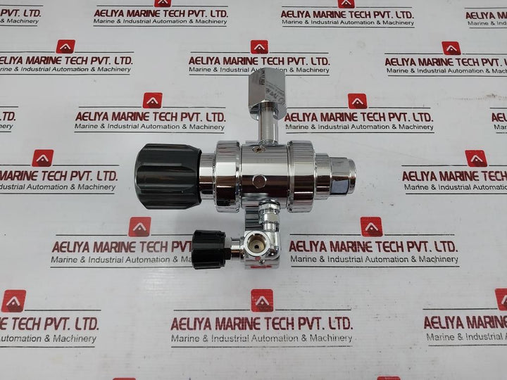 Chiyoda Seiki Bhn-3 High Select Gas Regulator Pressure Gauge 390387 0H7-000-015