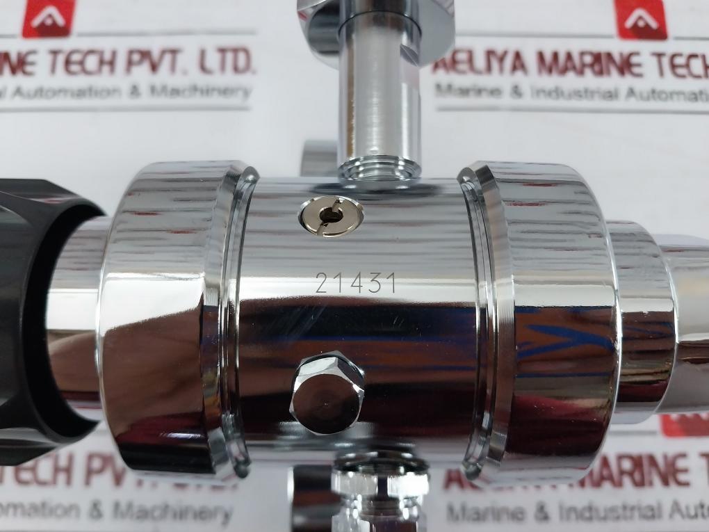 Chiyoda Seiki Bhn-3 High Select Gas Regulator Pressure Gauge 390387 0H7-000-015