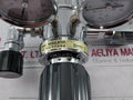 Chiyoda Seiki Bhn-3 High Select Gas Regulator Pressure Gauge A4U
