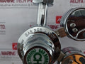 Chiyoda Seiki Bhn-3 High Select Gas Regulator Pressure Gauge A4U