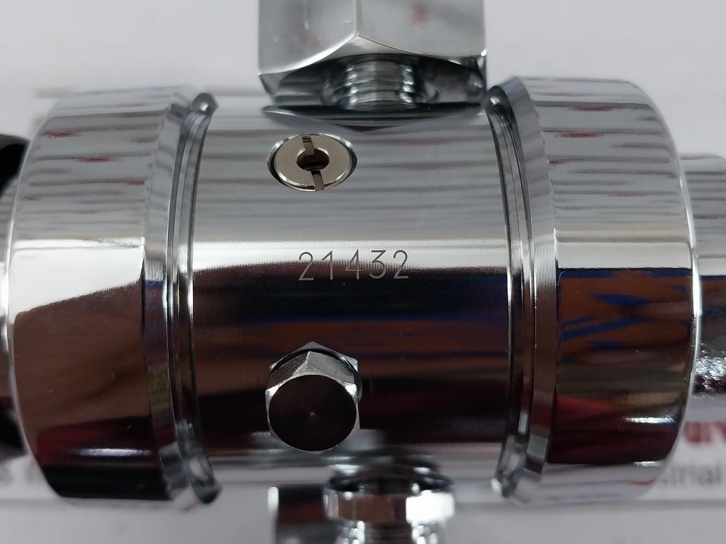 Chiyoda Seiki Bhn-3 High Select Gas Regulator Pressure Gauge A4U