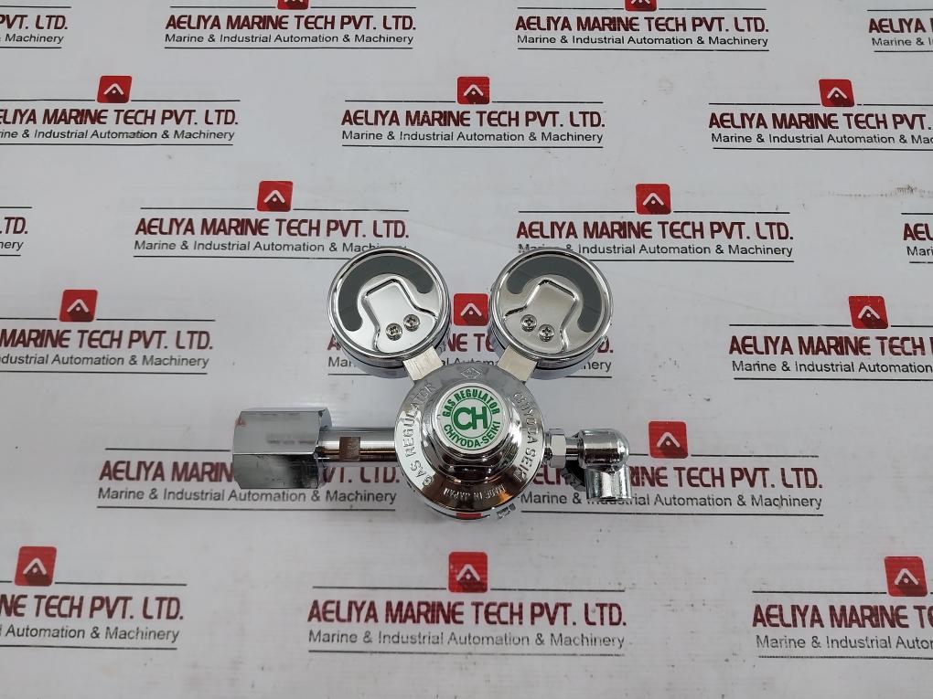 Chiyoda Seiki Bhn-3 High Select Gas Regulator Pressure Gauge A4U
