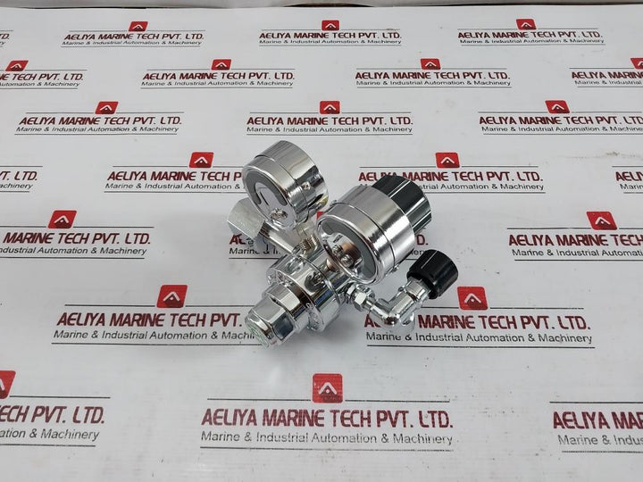 Chiyoda Seiki Bhn-3 High Select Gas Regulator Pressure Gauge A4U