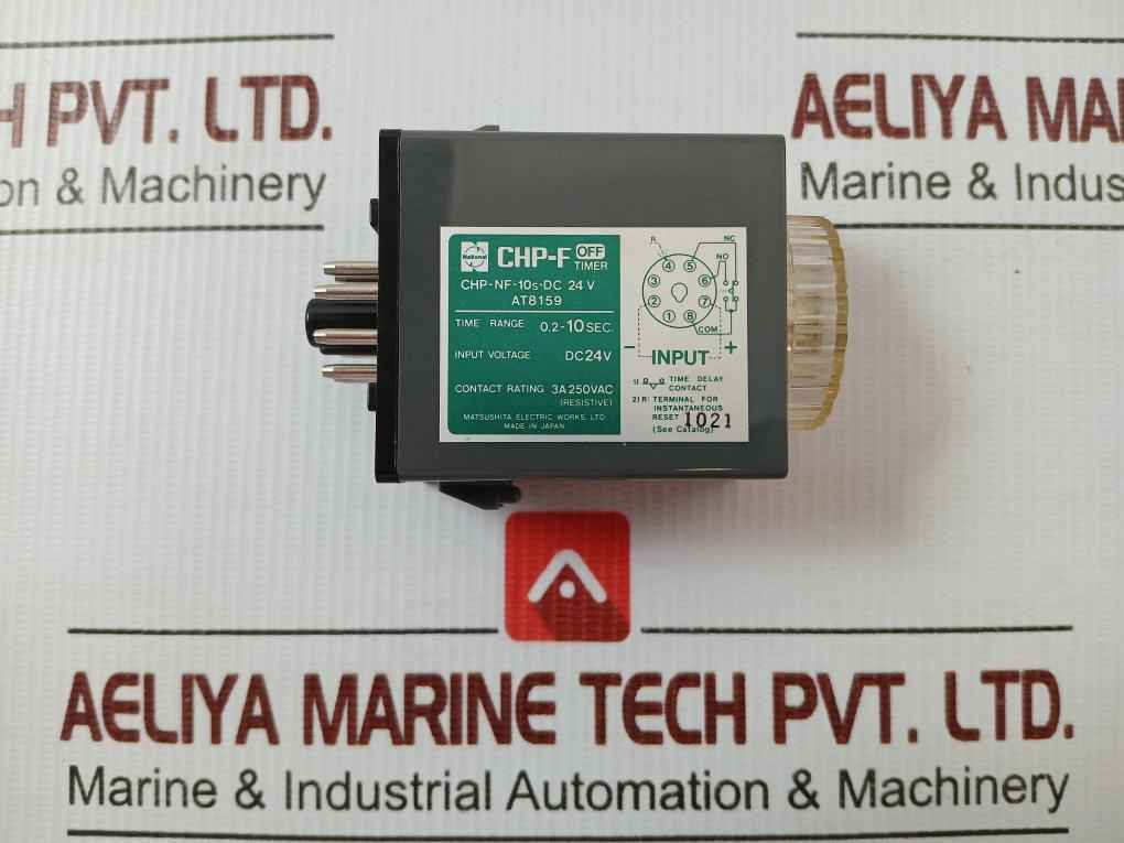 Chp-nf-10S-dc 24V Matsushita Off-delay Time Relay