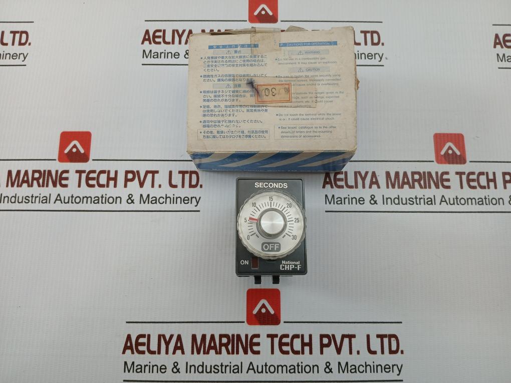 Chp-nf-30S-dc Time Delay Relay Matsushita Electric Dc 24V 0.5 To 30 Seconds
