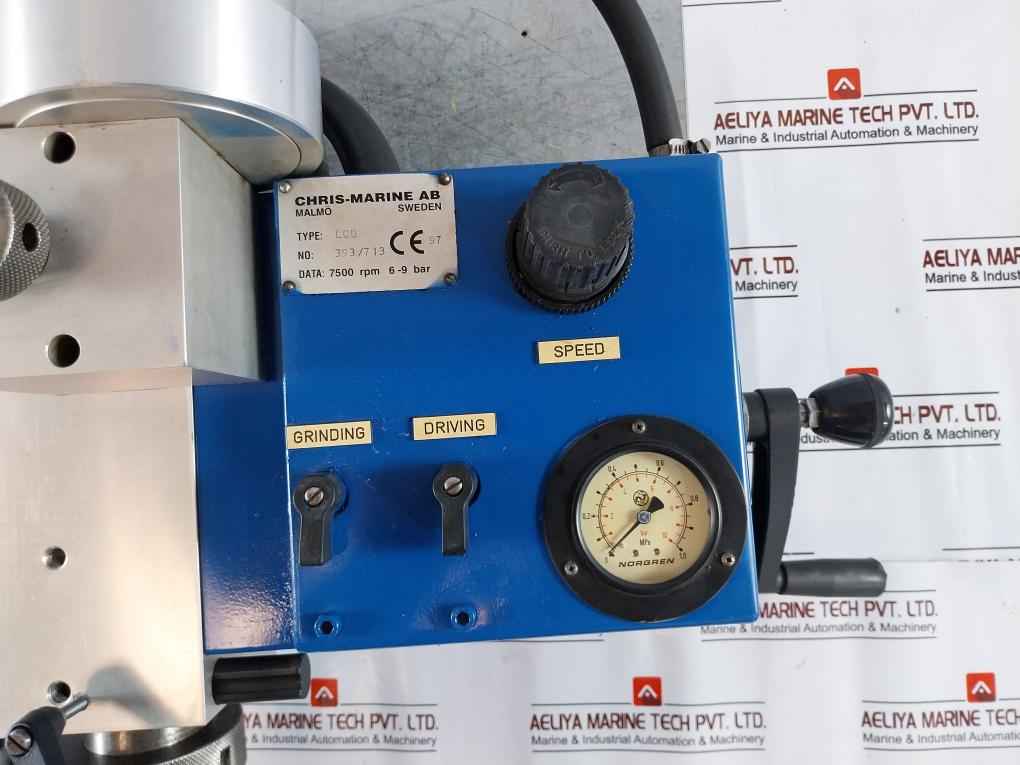 Chris-marine Lcd Lcd Valve Seat Grinding Machine 7500 Rpm 6-9 Bar 0-140 Psi