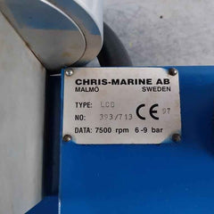 Chris-marine Lcd Lcd Valve Seat Grinding Machine 7500 Rpm 6-9 Bar 0-140 Psi