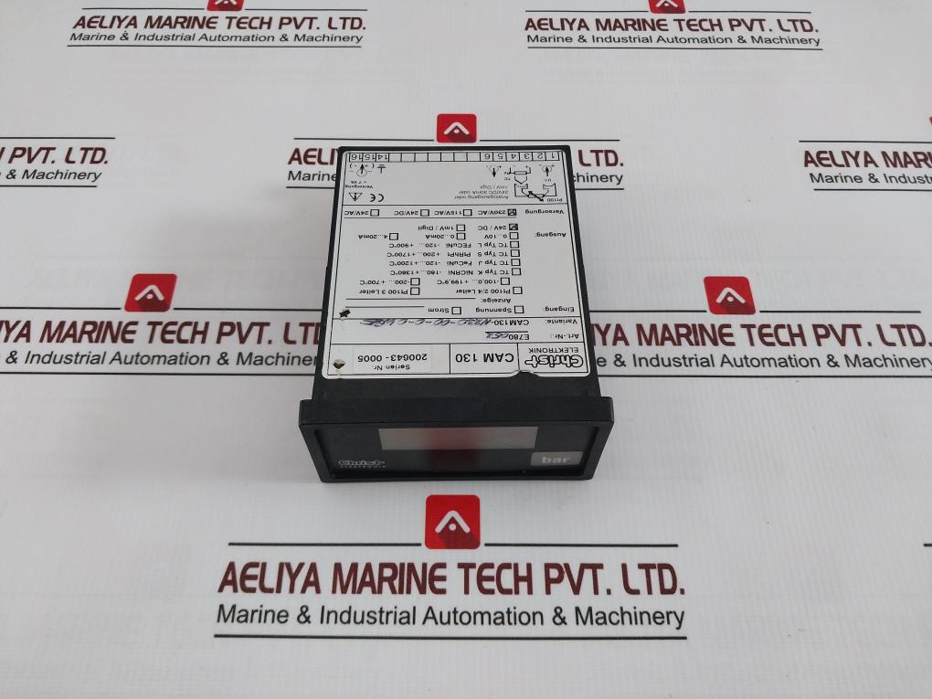 Christ Elektronik Cam 130 Digital Panel Meter Cam130-n230-00-0-0Wse 230V/Ac