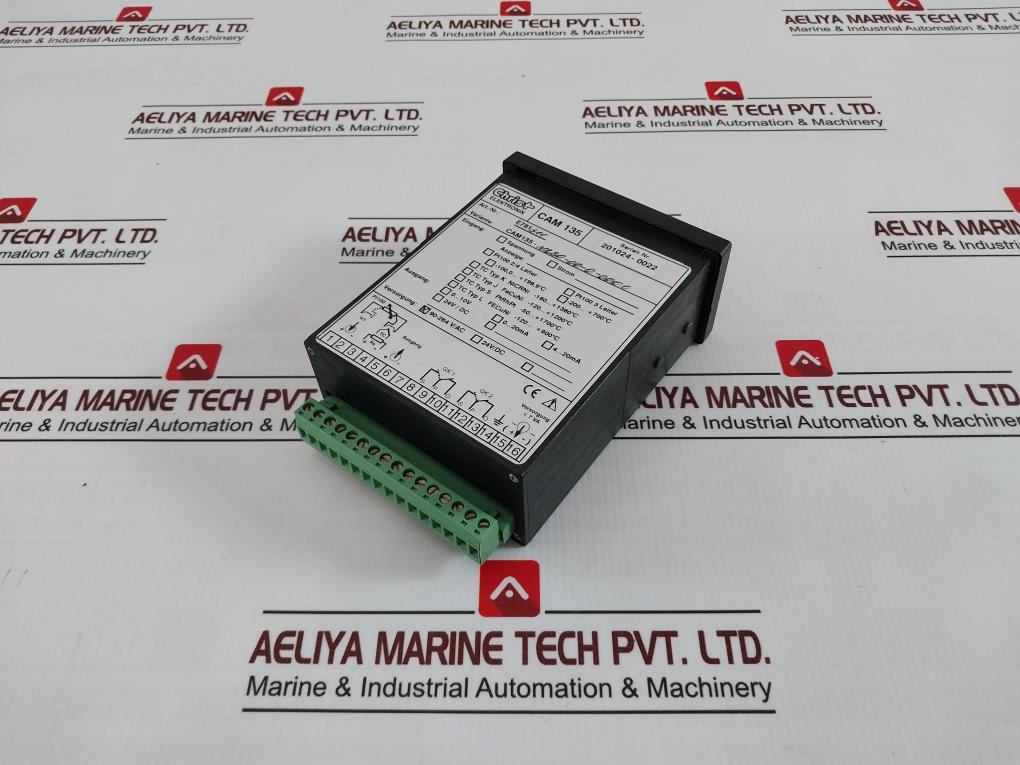Christ Elektronik Cam 135 Panel Meter E781311 90-264V/Ac Pt100 7Va