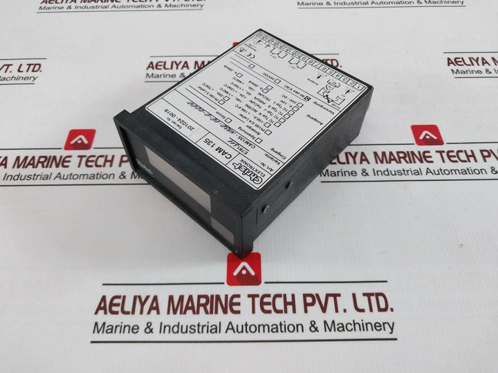 Christ Elektronik Cam 135 Pt100 Digital Panel Meter 90-264V/Ac E781311 7Va