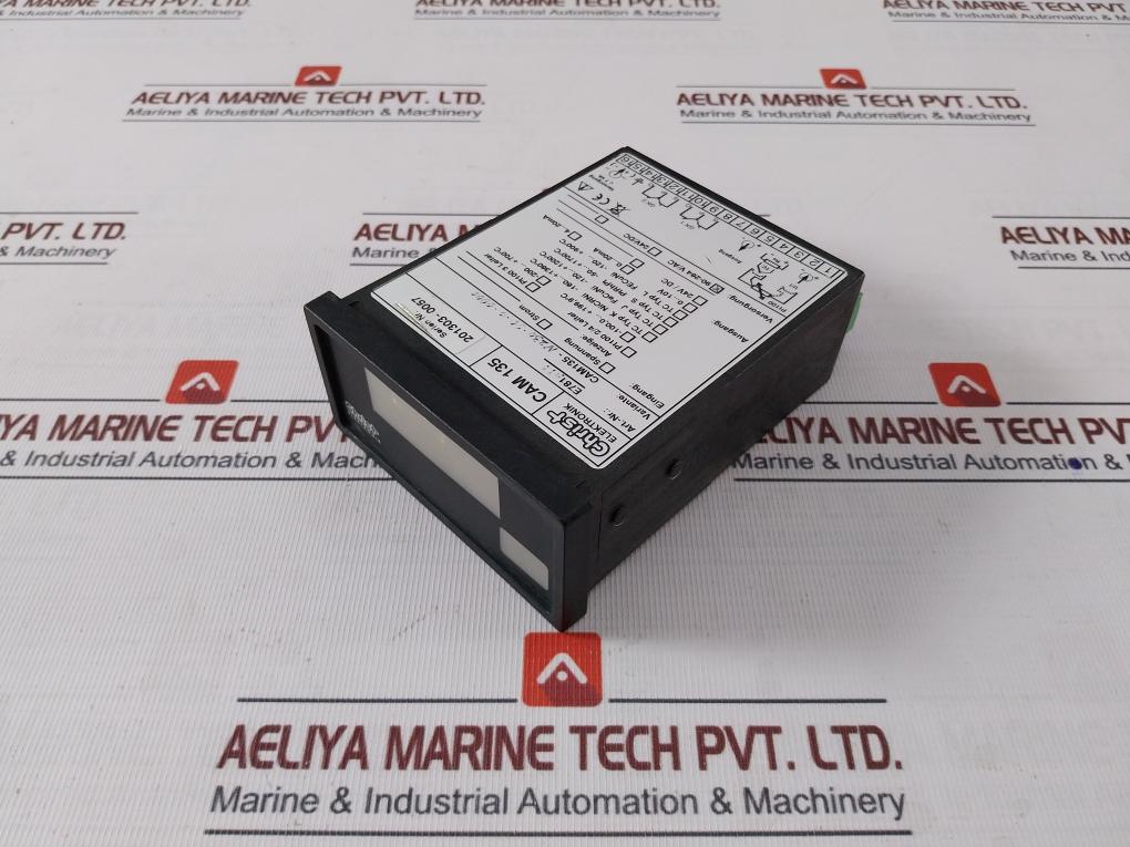 Christ Elektronik Cam 135 Pt100 Digital Panel Meter E781011 90–264V Ac