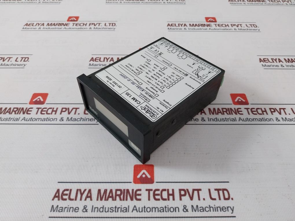 Christ Elektronik Cam 135 Pt100 Digital Panel Meter E781311 90–264V Ac