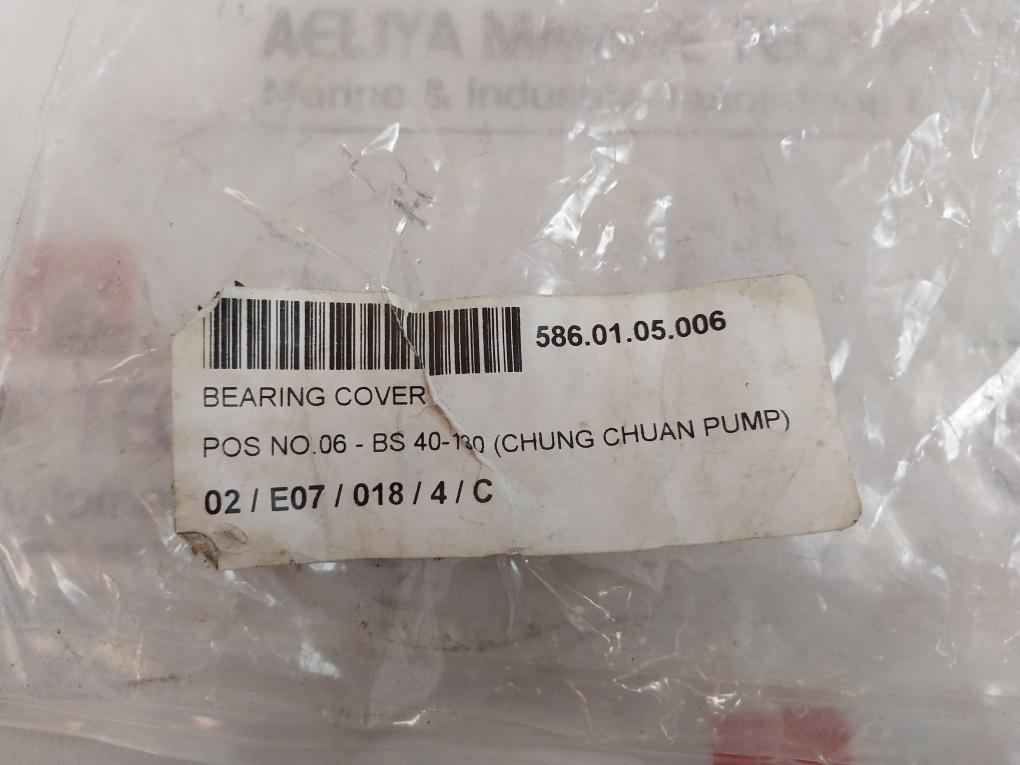 Chung Chuan Pump Bs 40-130 Bearing Cover 586.01.05.006