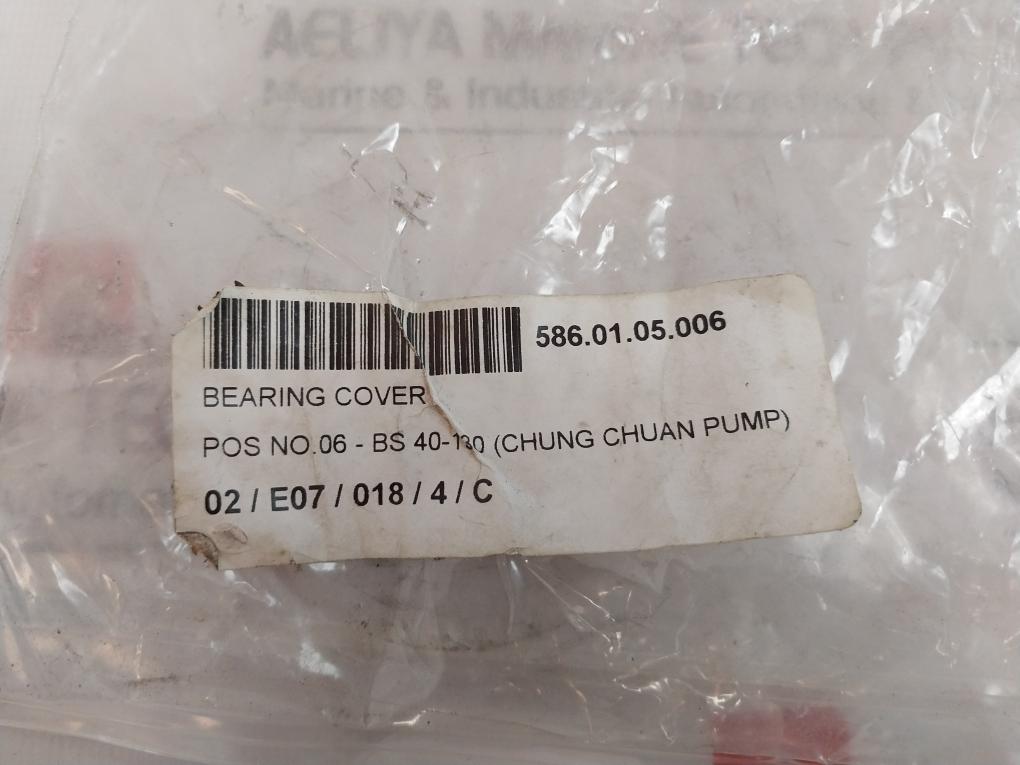 Chung Chuan Pump BS 40-130 Bearing Cover 586.01.05.006