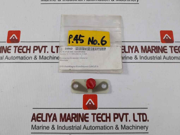 Ci1193 Varistor Surge Protection For Emergency Generator Alternator