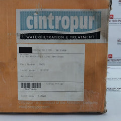 Cintropur Nw25 1 Inch Water Filtration &amp; Treatment Set 40 Micron 5000Lt/Hour