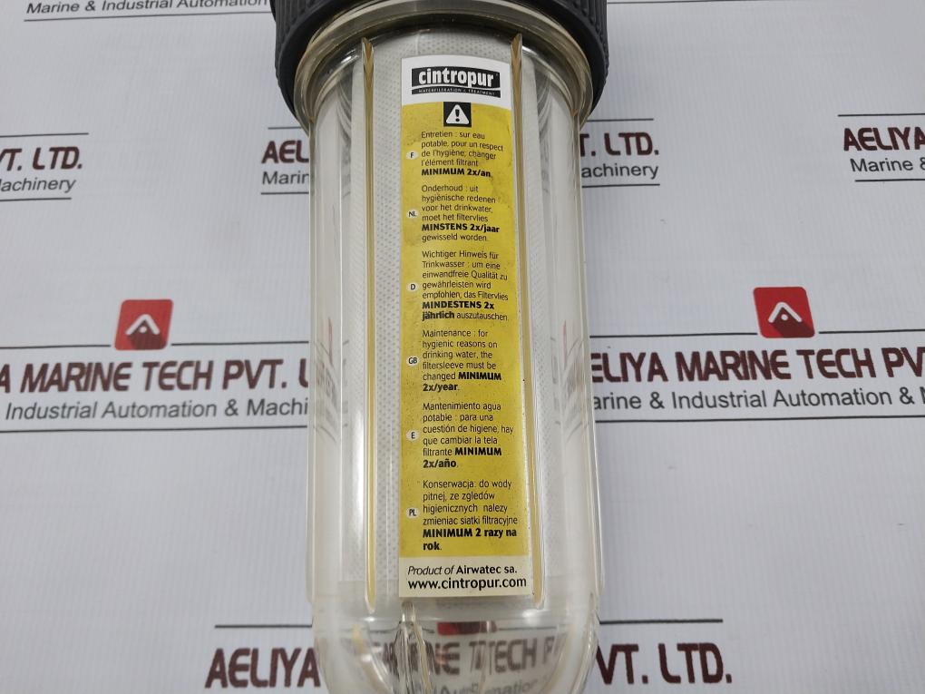 Cintropur Nw25 1 Inch Water Filtration &amp; Treatment Set 40 Micron 5000Lt/Hour
