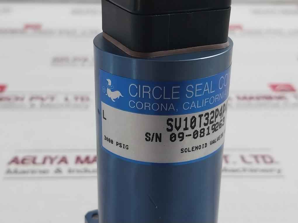 Circle Seal Controls Sv10T32P4P43D Control Solenoid Valve 28 Vdc 1579687-004