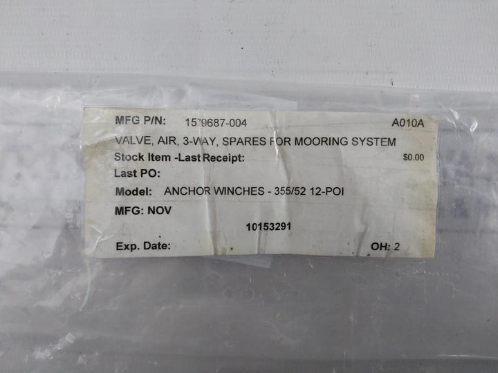 Circle Seal Sv10T32P4P43D Solenoid Valve 1579687-004 3000 Psi