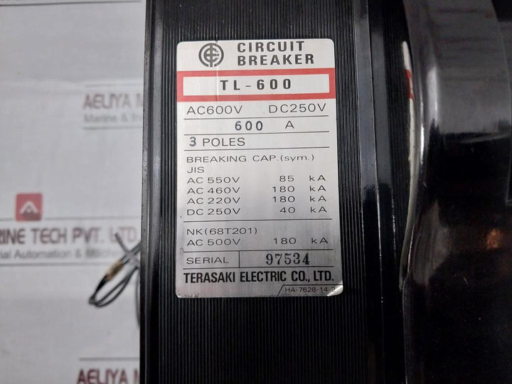 Circuit-Breaker-200-480V-50-60Hz-600-A-Terasaki-Tl-600-208778-6