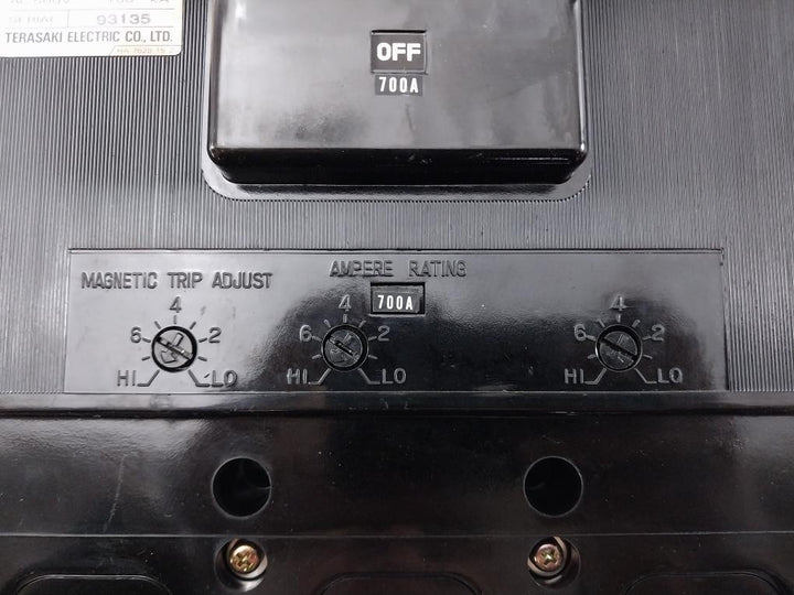 Circuit-Breaker-3-Pole-At-45-C-60Hz-Terasaki-Tl-800-208832-7