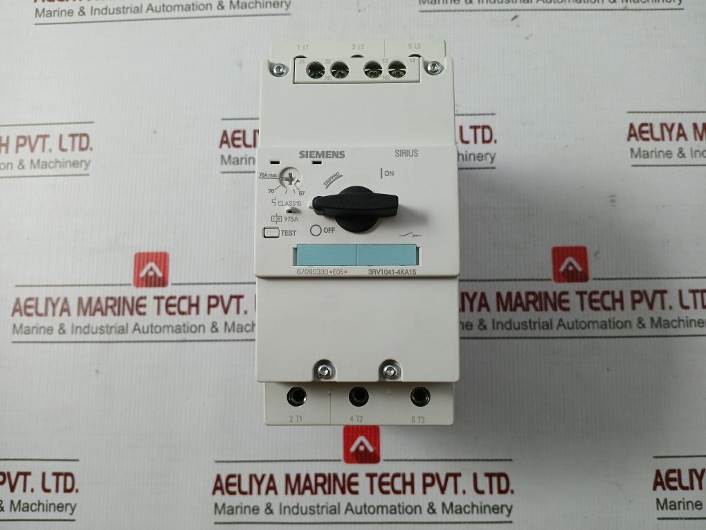 Circuit Breaker 3Rv1041-4Ka15 Siemens 50/60Hz 600V