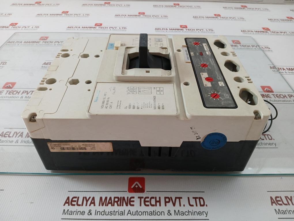 Circuit Breaker 400/500A 3P 65Ka Siemens 3Vf6211-2Bk44-1Ga0