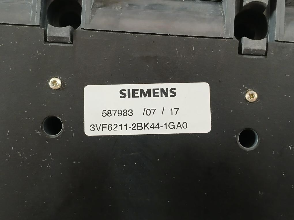 Circuit Breaker 400/500A 3P 65Ka Siemens 3Vf6211-2Bk44-1Ga0