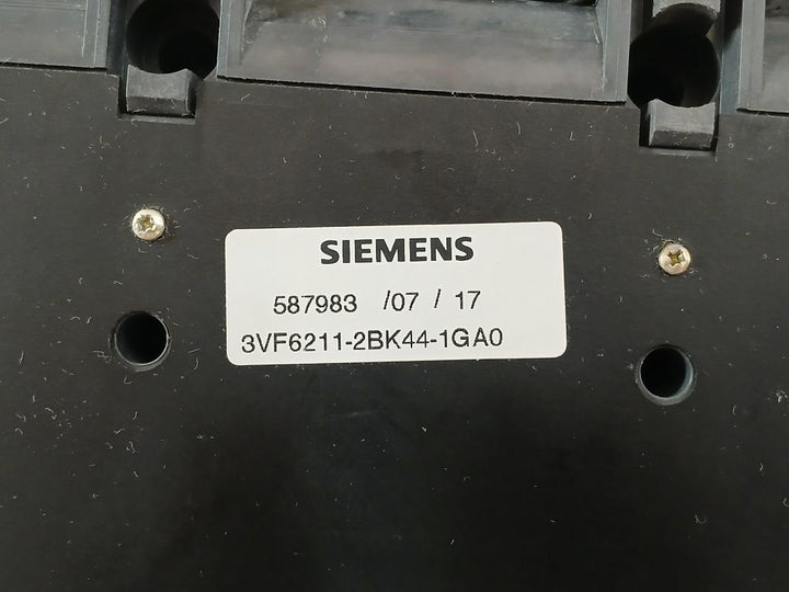 Circuit Breaker 400/500A 3P 65Ka Siemens 3Vf6211-2Bk44-1Ga0