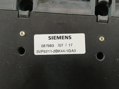 Circuit Breaker 400/500A 3P 65Ka Siemens 3Vf6211-2Bk44-1Ga0