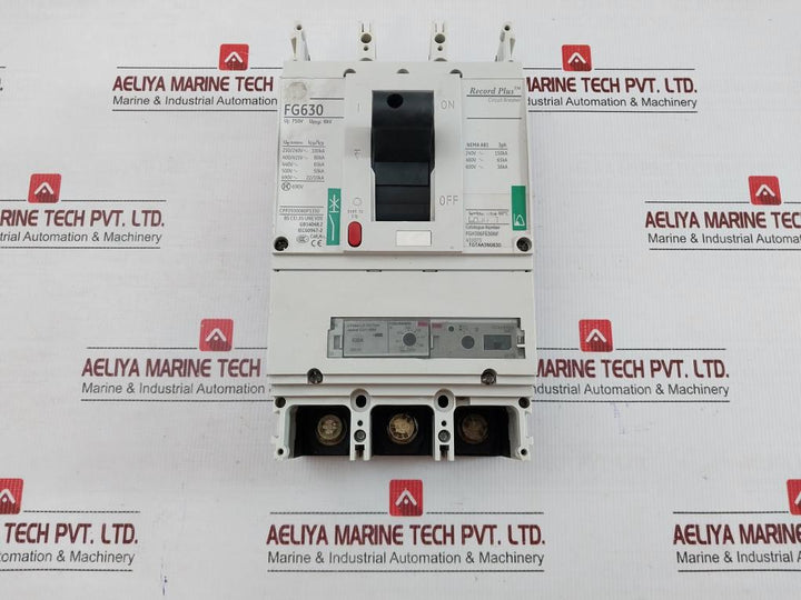 Circuit Breaker 4 Pole Fgh306F630Nf General Electric 750V 50/60Hz