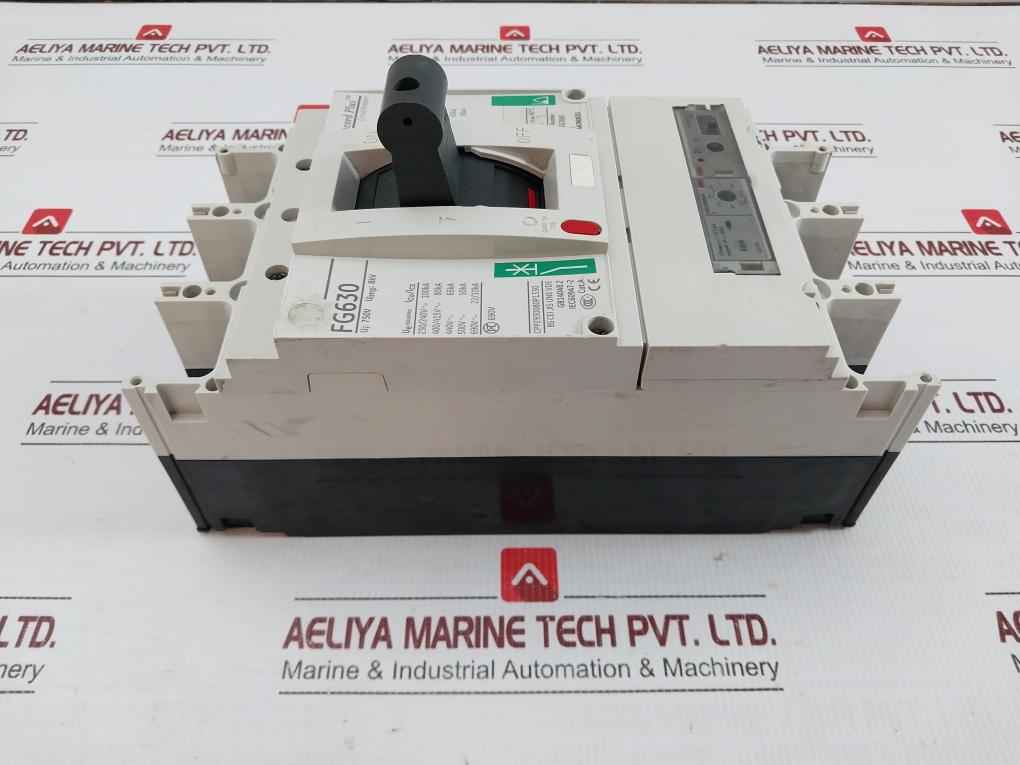 Circuit Breaker 4 Pole Fgh306F630Nf General Electric 750V 50/60Hz