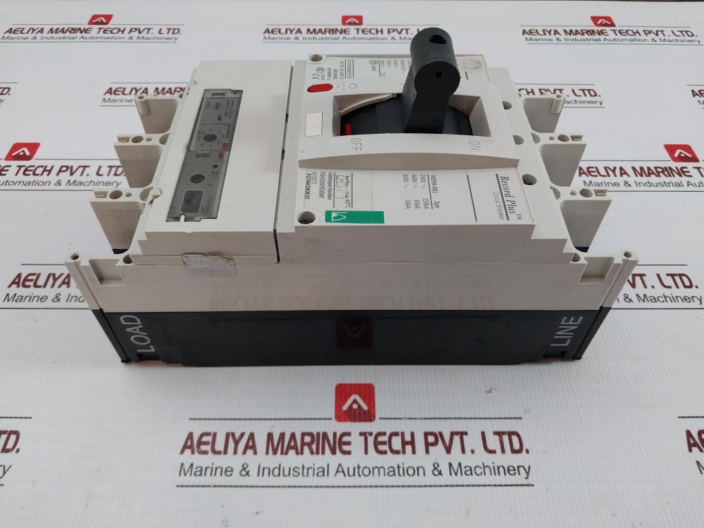 Circuit Breaker 4 Pole Fgh306F630Nf General Electric 750V 50/60Hz
