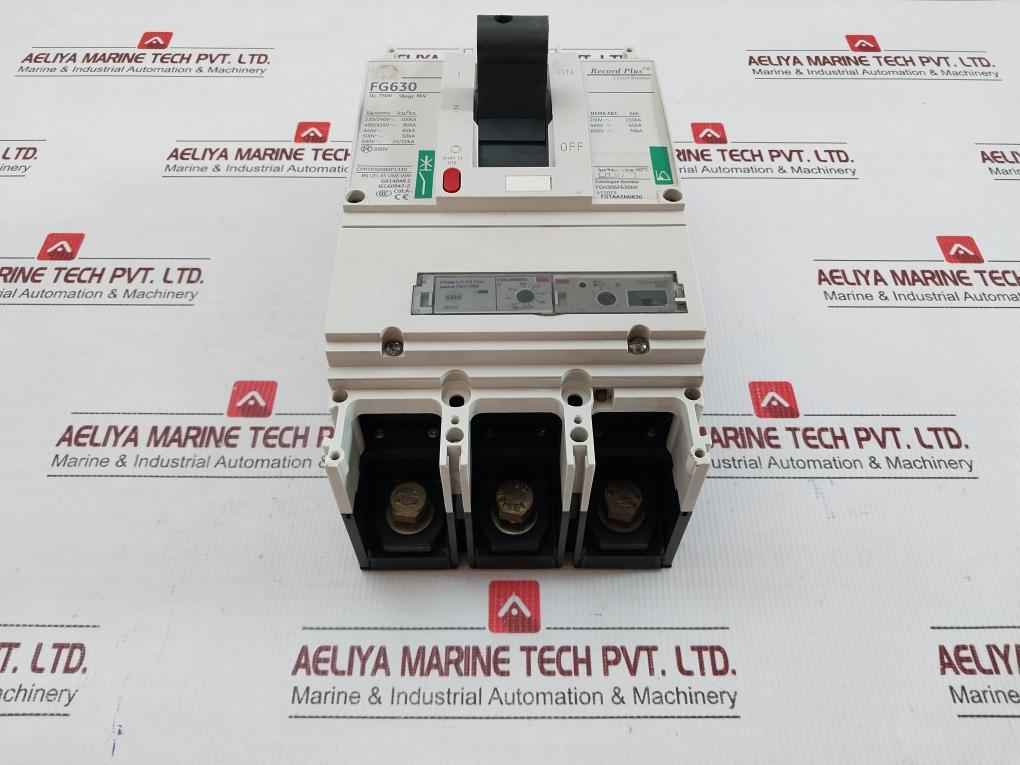 Circuit Breaker 4 Pole Fgh306F630Nf General Electric 750V 50/60Hz