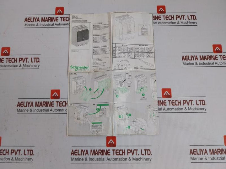 Circuit Breaker Compact 400L 50/60Hz Merlin Gerin Ns400 L